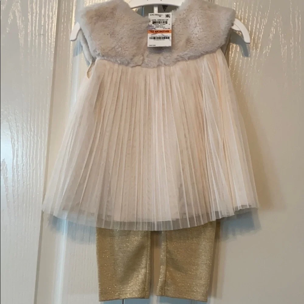 First impressions baby girl 12 months 2 pieces set